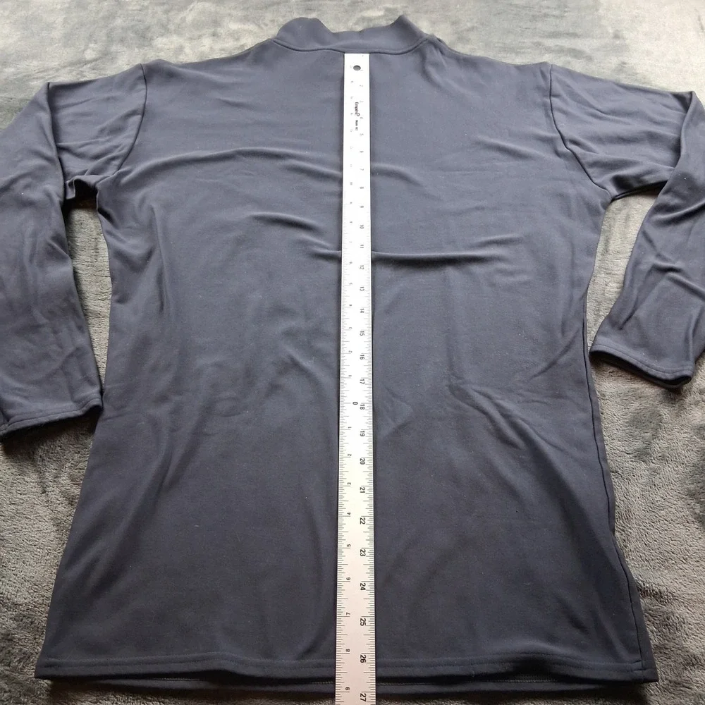 Under Armour Tactical Mock‎ Neck Shirt Mens XL Black Long Sleeve Base Layer Top